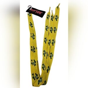 Vintage Hot Topic Deadstock Y2K Wide Turtle  Shoelaces 46 Inches